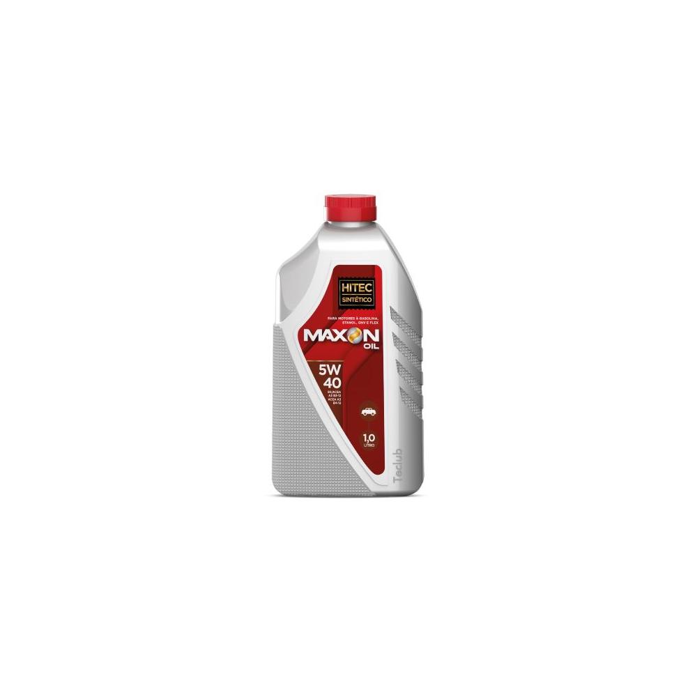Oleo Motor 05w40 Sn Sintetico Hitec/ Alcool/gasolina/flex - 1 Litro Maxon-oil 05w40(sn)maxon