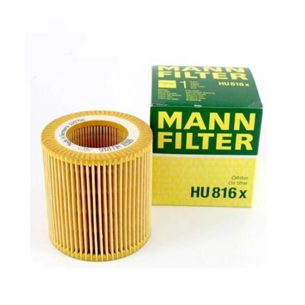 Filtro Oleo Bmw 325i 2.5 24v Motor N53b30 E90 01/2005 Ate 12/2011 Mann Filtros Hu816x