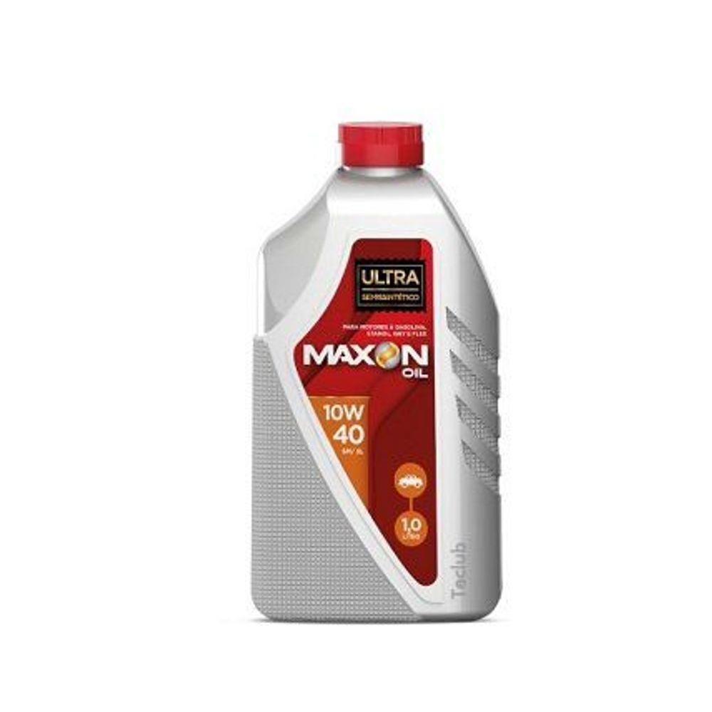 Oleo Motor 10w40 Semi Sintetico Ultra/alcool/gasolina/flex - Litro Maxon-oil 10w40(sm)maxon