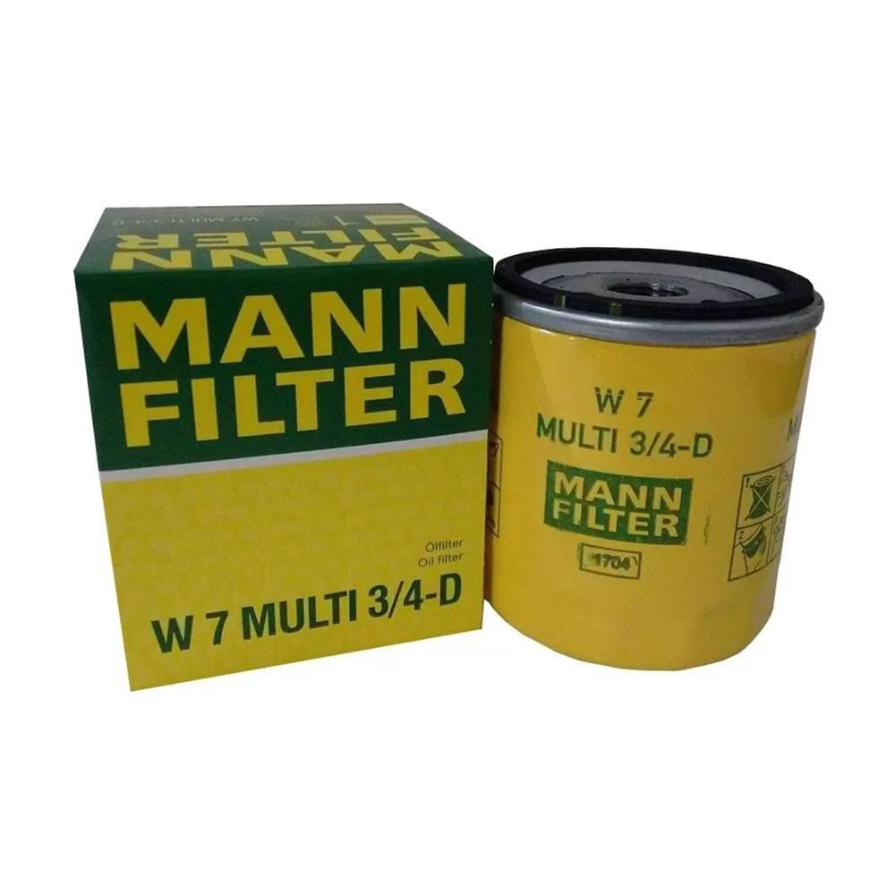 Filtro Oleo Vw Fox 1.6 8v A Partir De 01/2006 Flex Mann Filtros W7multi3/4-d