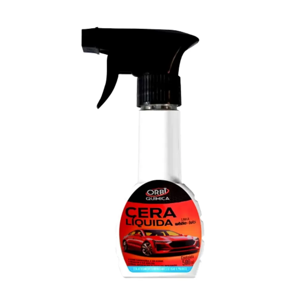 Cera Automotiva Spray Orbi-max Liquida - 500ml Orbi Quimica 16754 Orbi-max