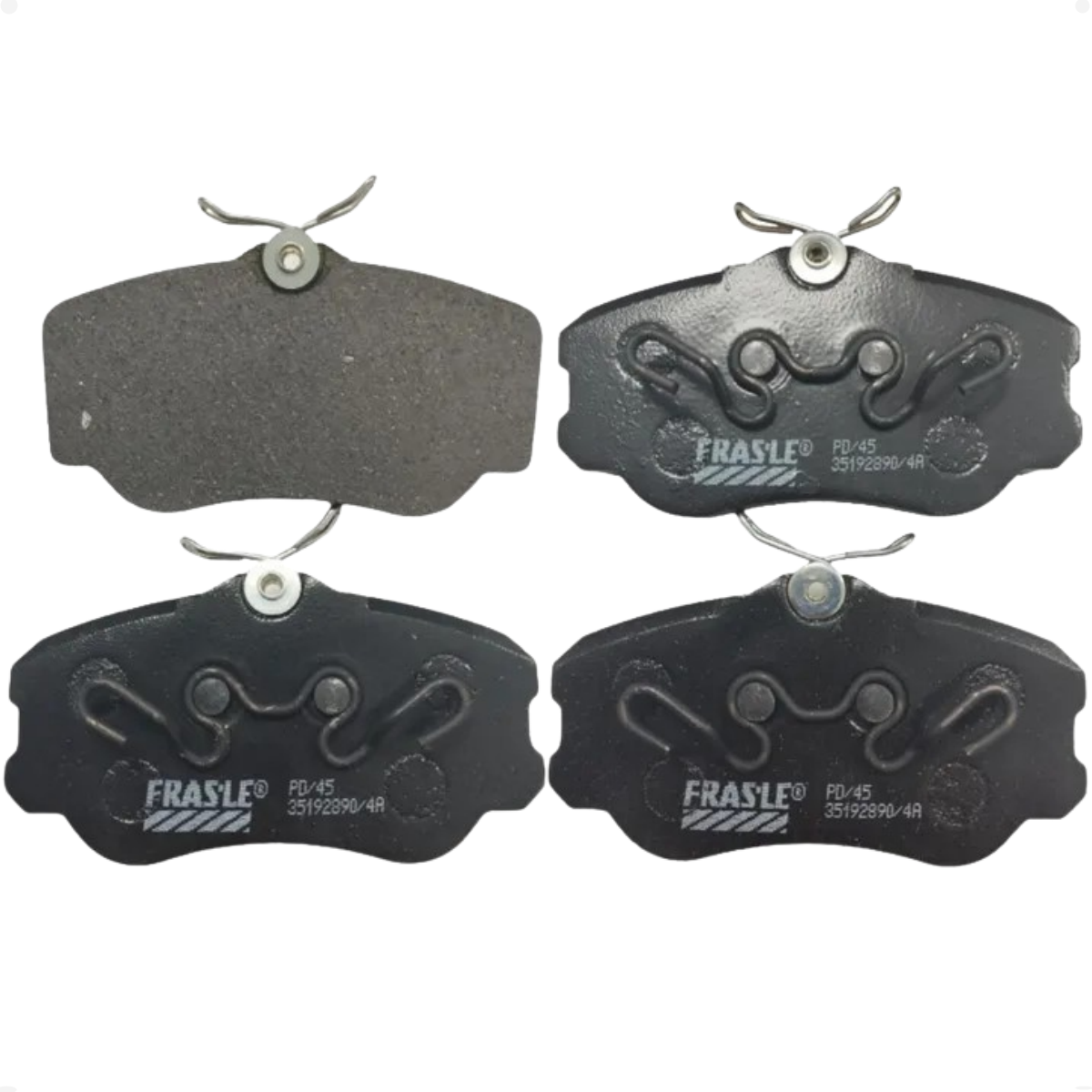 Pastilha Freio Vw Gol 2.0 16v Gti G2 01/1995 Ate 01/1999 Dianteira Sistema Varga Fras-le Pd/45