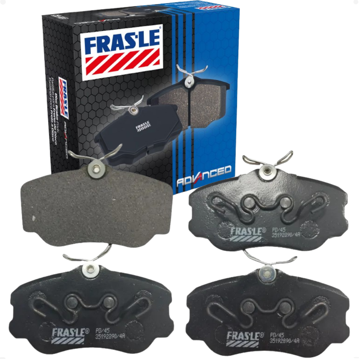 Pastilha Freio Vw Gol 2.0 16v Gti G2 01/1995 Ate 01/1999 Dianteira Sistema Varga Fras-le Pd/45