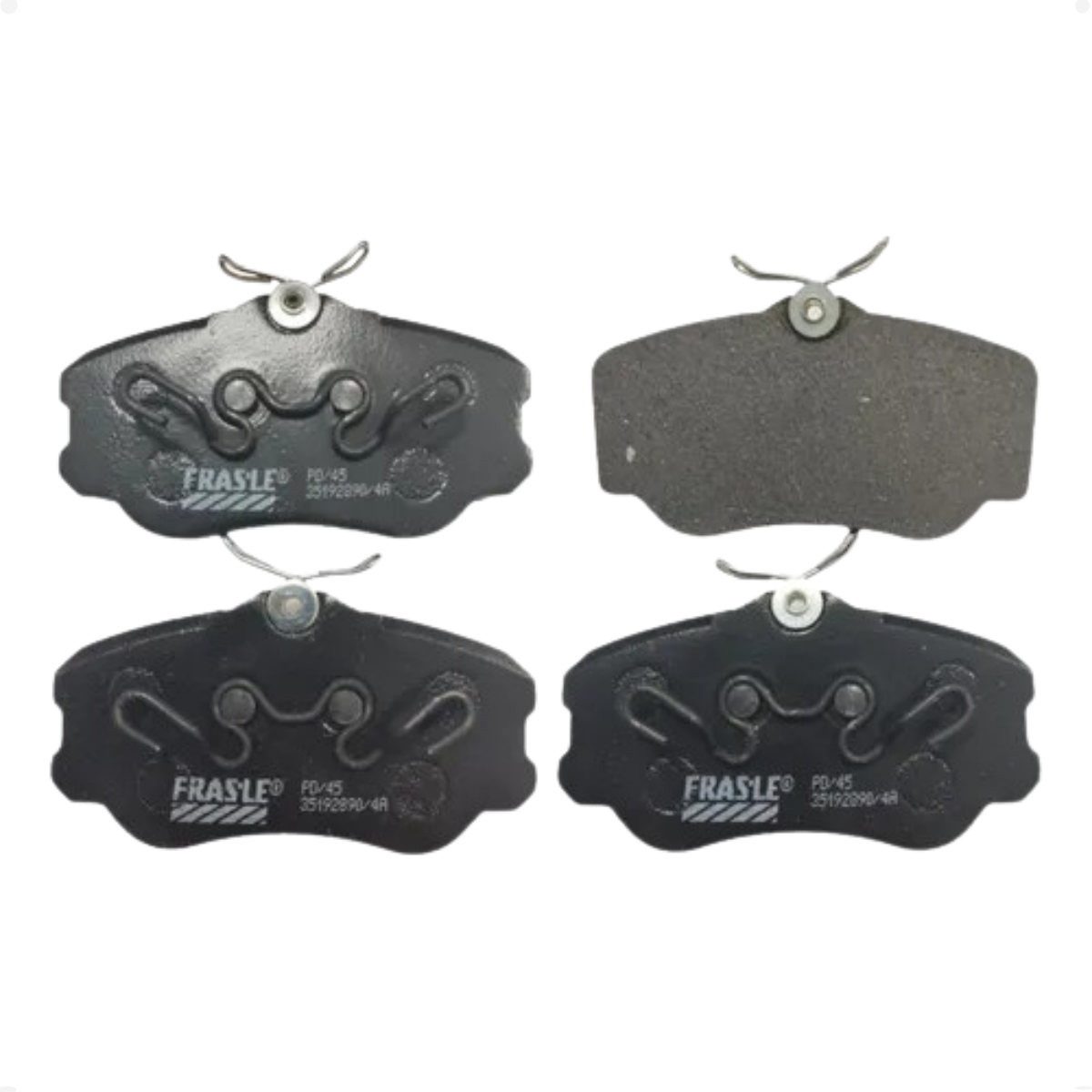 Pastilha Freio Vw Gol 2.0 16v Gti G2 01/1995 Ate 01/1999 Dianteira Sistema Varga Fras-le Pd/45