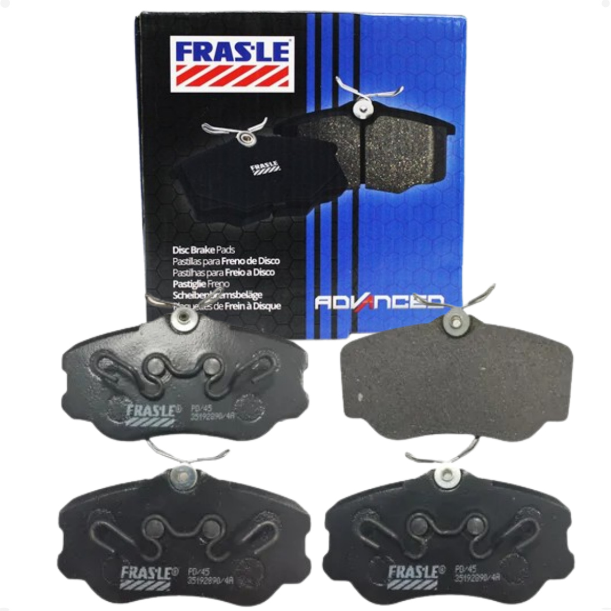 Pastilha Freio Vw Gol 2.0 16v Gti G2 01/1995 Ate 01/1999 Dianteira Sistema Varga Fras-le Pd/45
