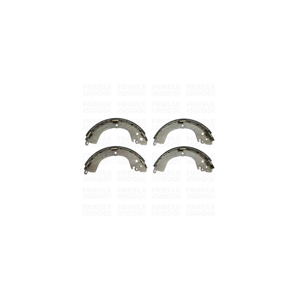 Sapata Freio Mitsubishi L200 2.5 8v Evo 01/1997 Ate 12/2003 Sistema Akebono Fras-le Mi/198-cp