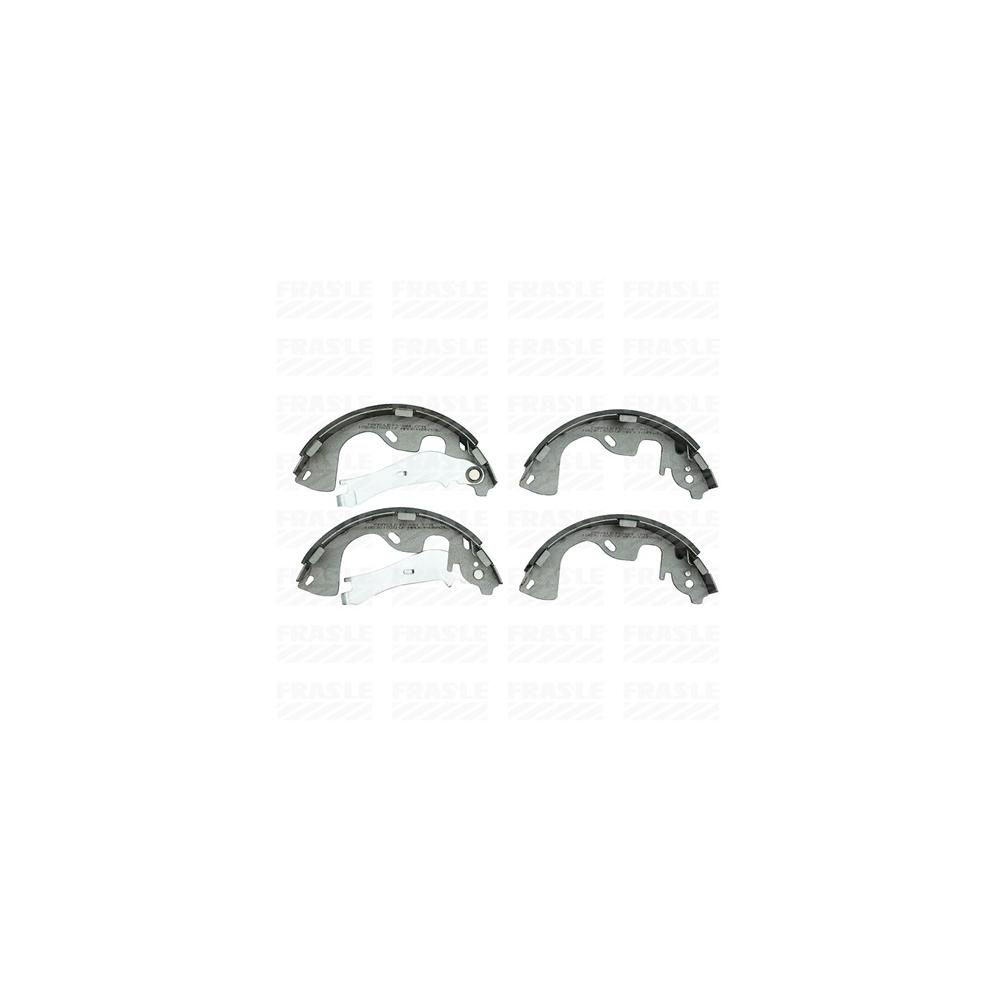 Sapata Freio Fiat Toro 2.4 16v Freedom 01/2016 Ate 01/2021 Fras-le Rn-489-cp