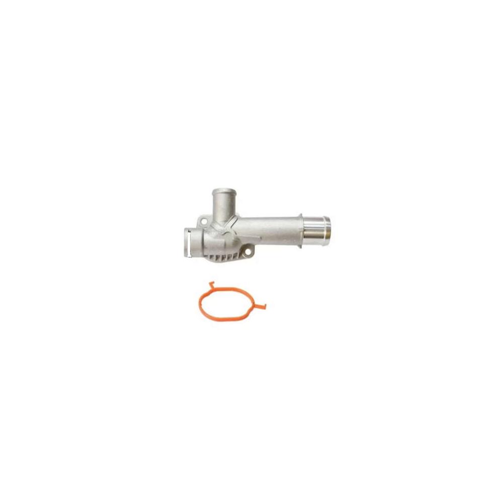 Flange Valvula Termostatica Vw Amarok 2.0 Tdi 2010 Ate 2015 Em Aluminio, Diesel Valclei Tubos Vc-138.f.al