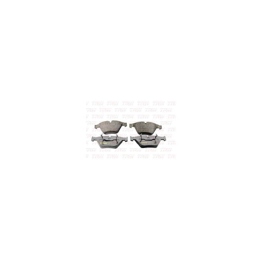 Pastilha Freio Bmw 320 A Partir De 2008 Dianteira Sem Sensor Trw Rcpt12080