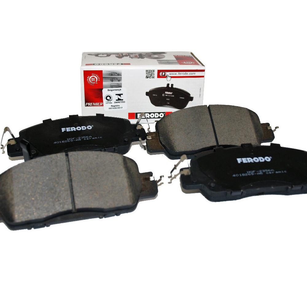Pastilha Freio Honda Civic 2.0 16v Ex Flex One 2016 Ate 2017 Dianteira Ferodo Hqf-2356ac