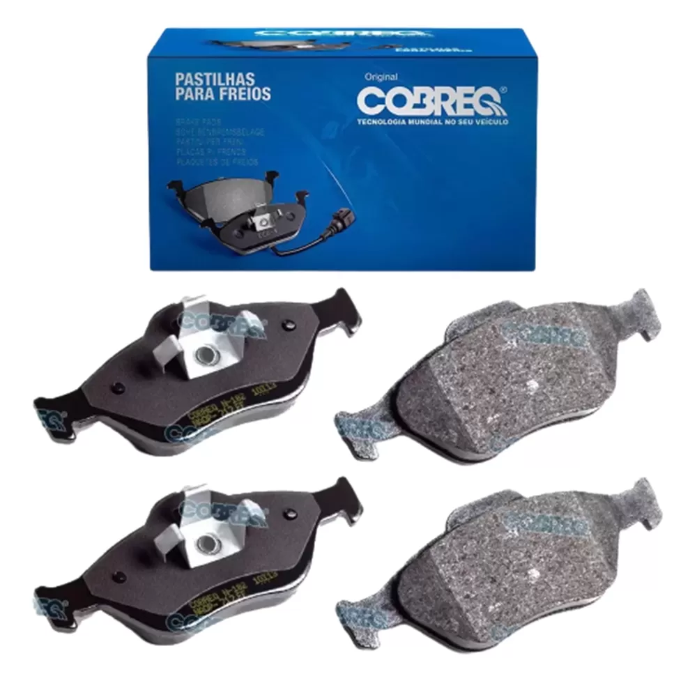 Pastilha Freio Ford Ecosport 1.4 Diesel 09/2009 Ate 2012 Dianteira Sistema Teves Cobreq N182