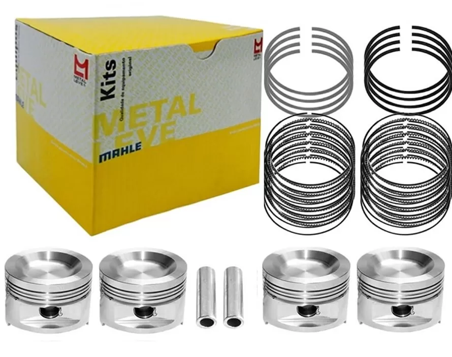 Pistao Motor Vw Gol 1.8 8v Cl/gl Mi 01/1997 Ate 12/1999 Gasolina Metal Leve Sp&a2364 0,50