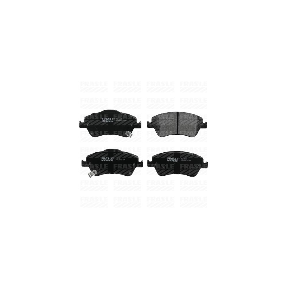Pastilha Freio Toyota Corolla 2.0 16v Altis 01/2010 Ate 12/2014 Dianteira Sistema Bosch, Ceramica Fras-le Pd/669-cmaxx