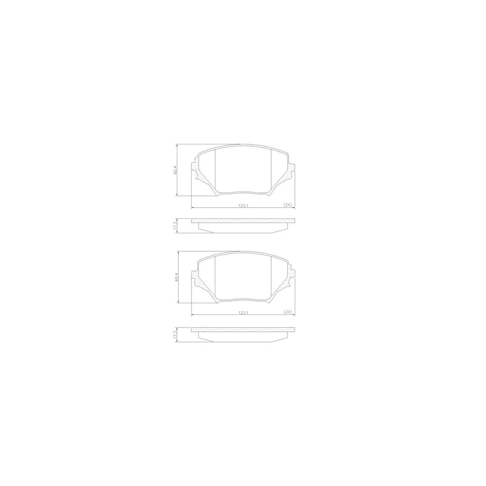 Pastilha Freio Toyota Rav-4 2.0 16v 4wd 2000 Ate 2005 Dianteira Sistema Sumitomo Fras-le Pd/628