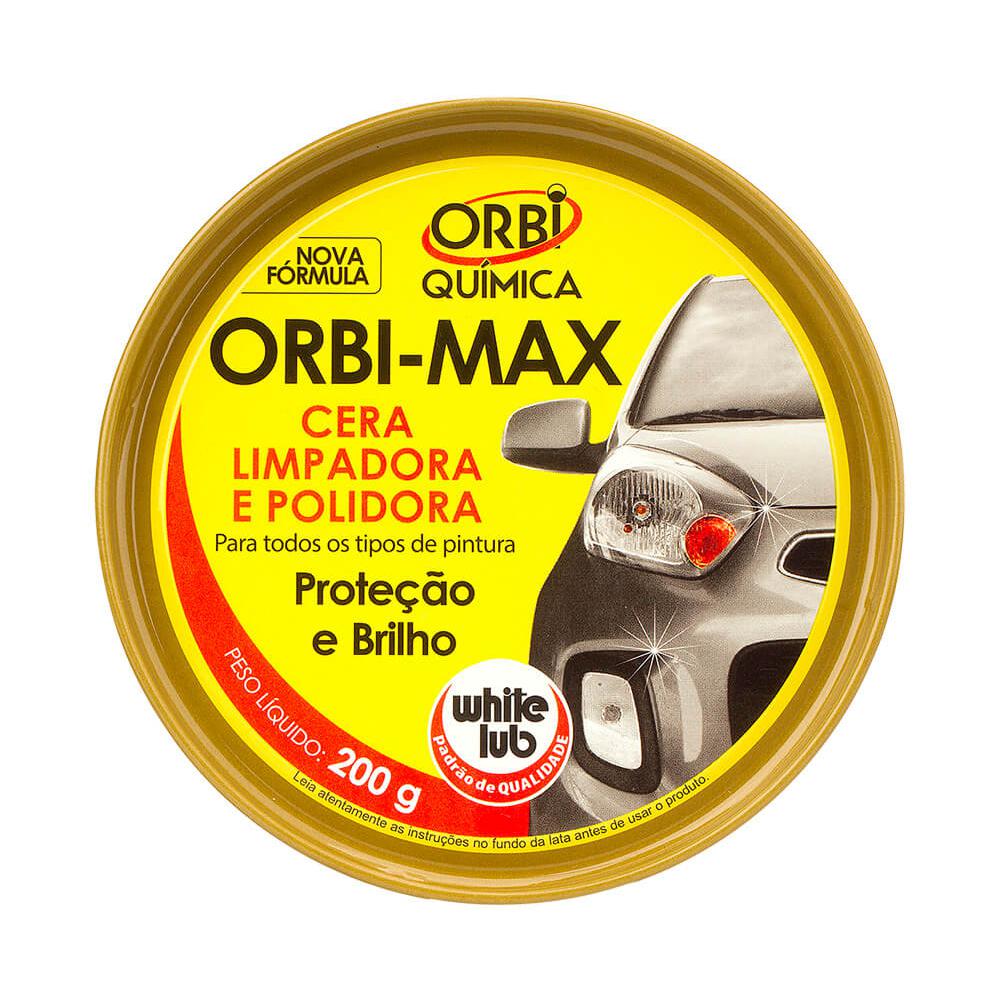 Cera Automotiva Pasta Orbi - 200 Gramas Orbi Quimica 8910