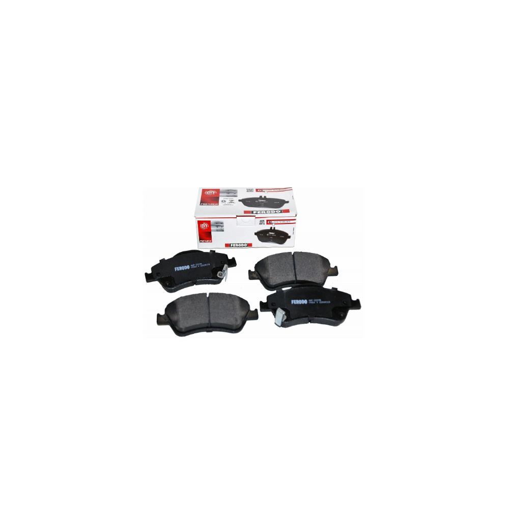 Pastilha Freio Toyota Corolla A Partir De 2008 Dianteira Sistema Bosch, Ceramica Ferodo Hqf-2229ac