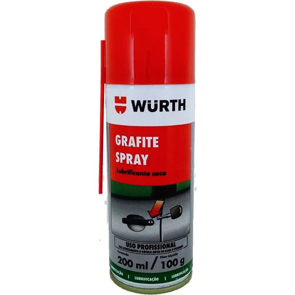 Grafite Spray Para Lubrificacao W-wax - 300ml Wurth Do Brasil 0893052411