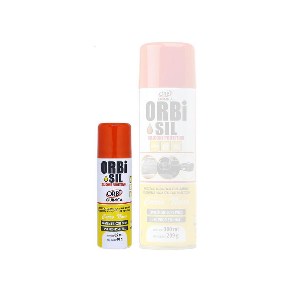 Silicone Spray Mini Para Limpeza E Lubrificacao - 65ml Orbi Quimica 6114