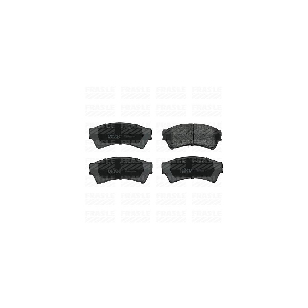 Pastilha Freio Ford Fusion 2.5 16v Flex 01/2012 Ate 01/2013 Dianteira Sistema Fomoco Fras-le Pd/647