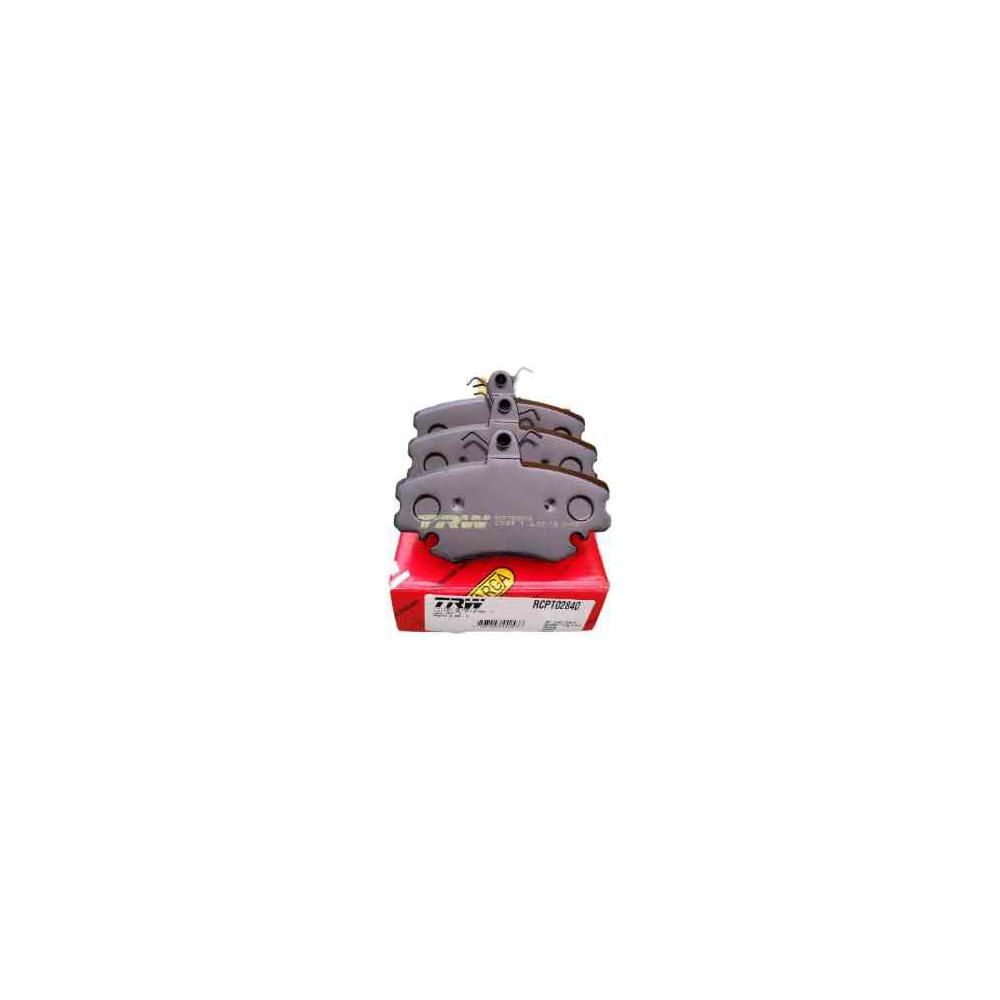 Pastilha Freio Renault Clio 1.0 Rl A Partir De 1999 Dianteira Trw/varga Rcpt02840