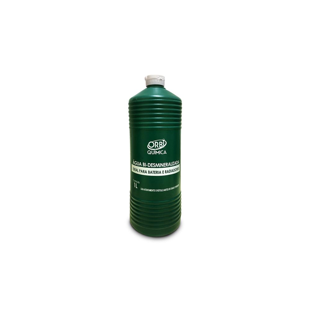 Agua Desmineralizada Deionizada Para Bateria - 1 Litro Orbi Quimica 9342