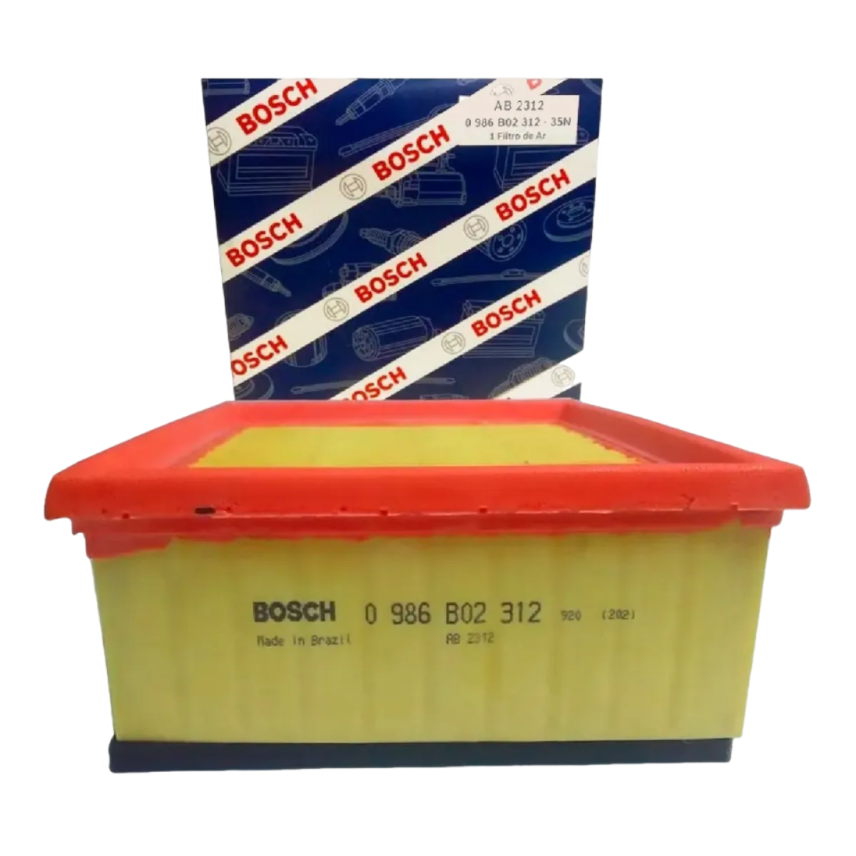 Filtro Ar Citroen Xsara 1.6 16v Glx Exclusive 01/2001 Ate 12/2003 Bosch 0986b02312
