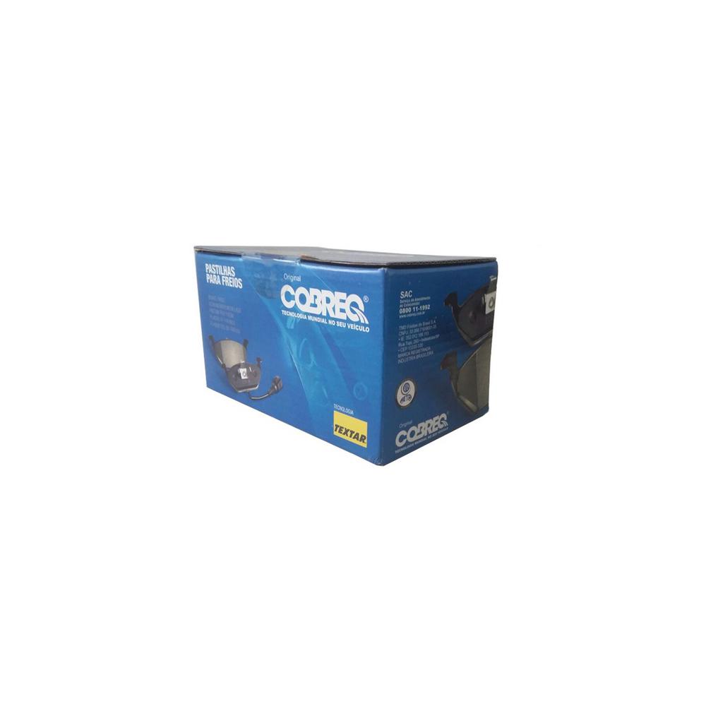 Pastilha Freio Vw Gol 1.0 8v Black Total Flex 01/2012 Ate 01/2013 Dianteira Sistema Teves Cobreq N286