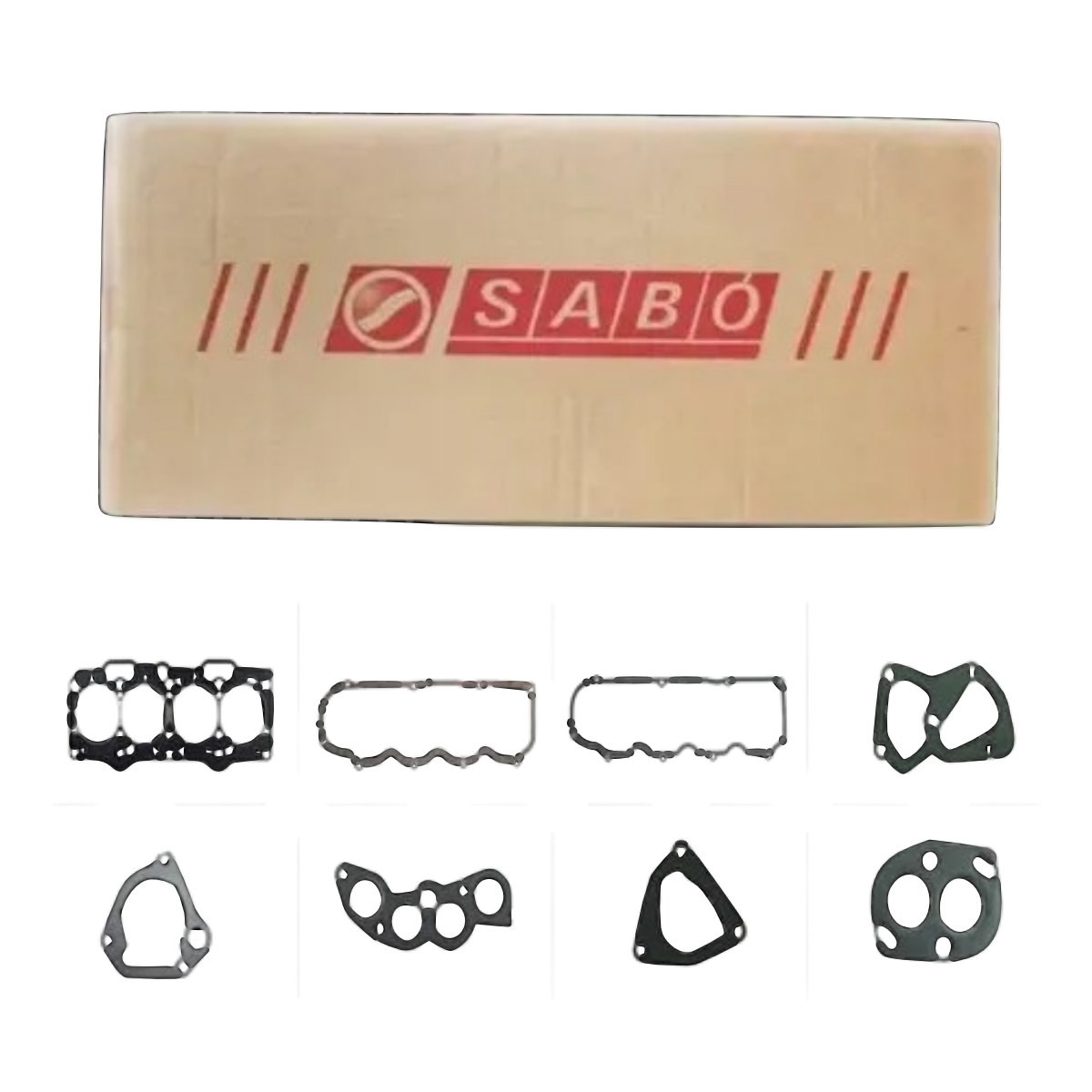 Jogo Junta Superior Motor Fiat 147 1.3 8v 01/1985 Ate 1987 Sem Retentores E Junta Cabecote Em Fibra Sabo 79558flex