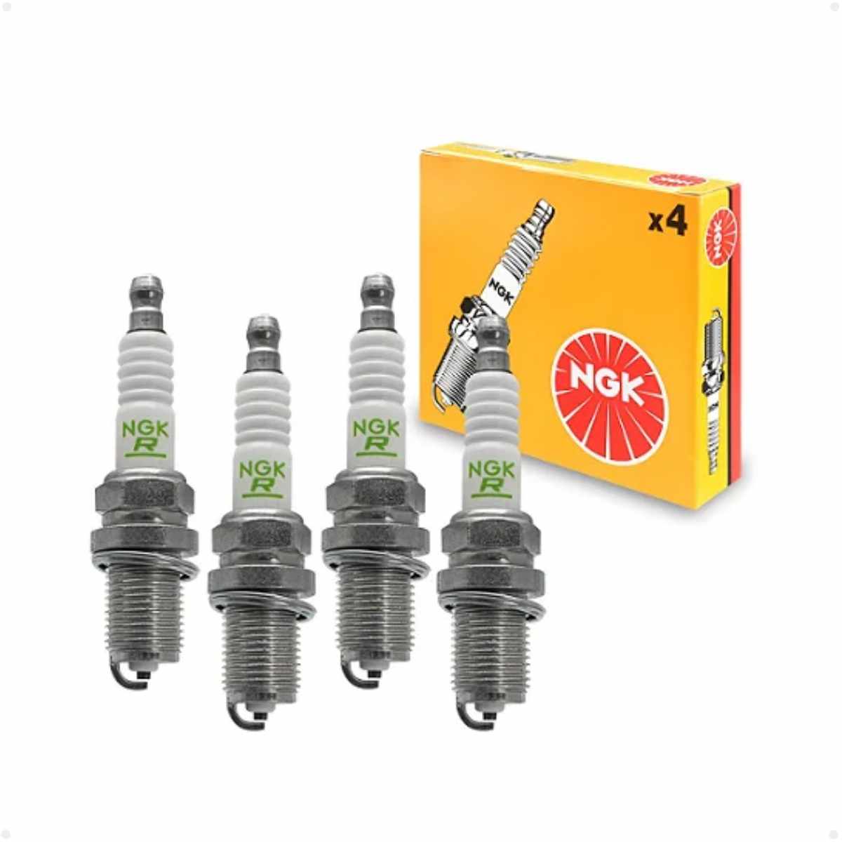 Vela Ignicao Ford Belina 1.6 Motor Cht Ate 12/1991 Gasolina Ngk Bkr5ey
