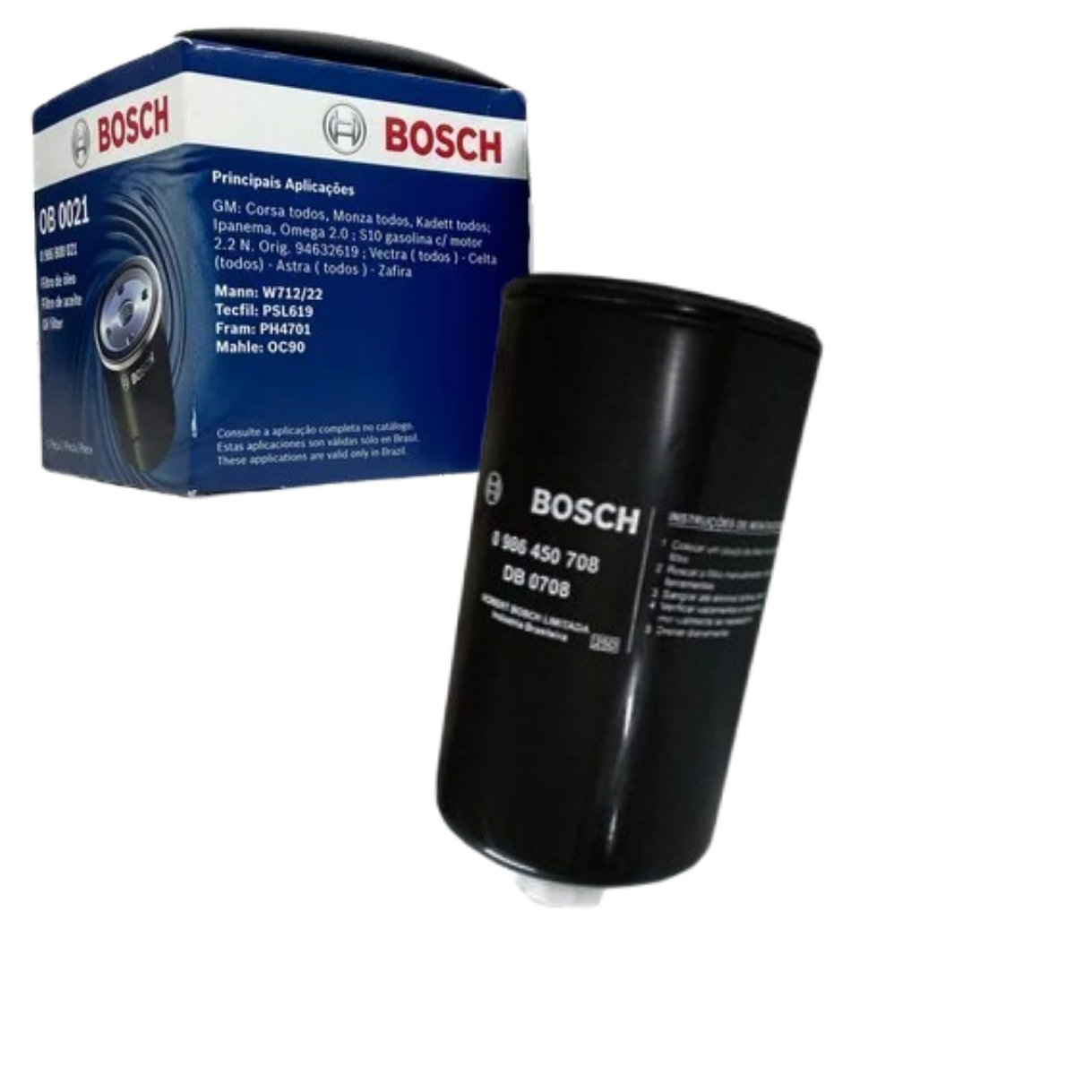 Filtro Separador Agua Volvo Trucks Nh10 A Partir De 1998 Bosch 0986450708