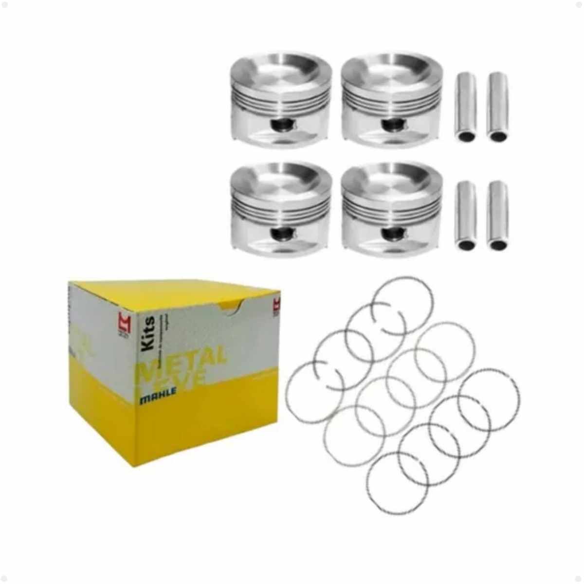 Pistao Motor Gm Onix 1.0 Ls A Partir De 10/2015 Std Com Anel Metal Leve P&a-9727  Std