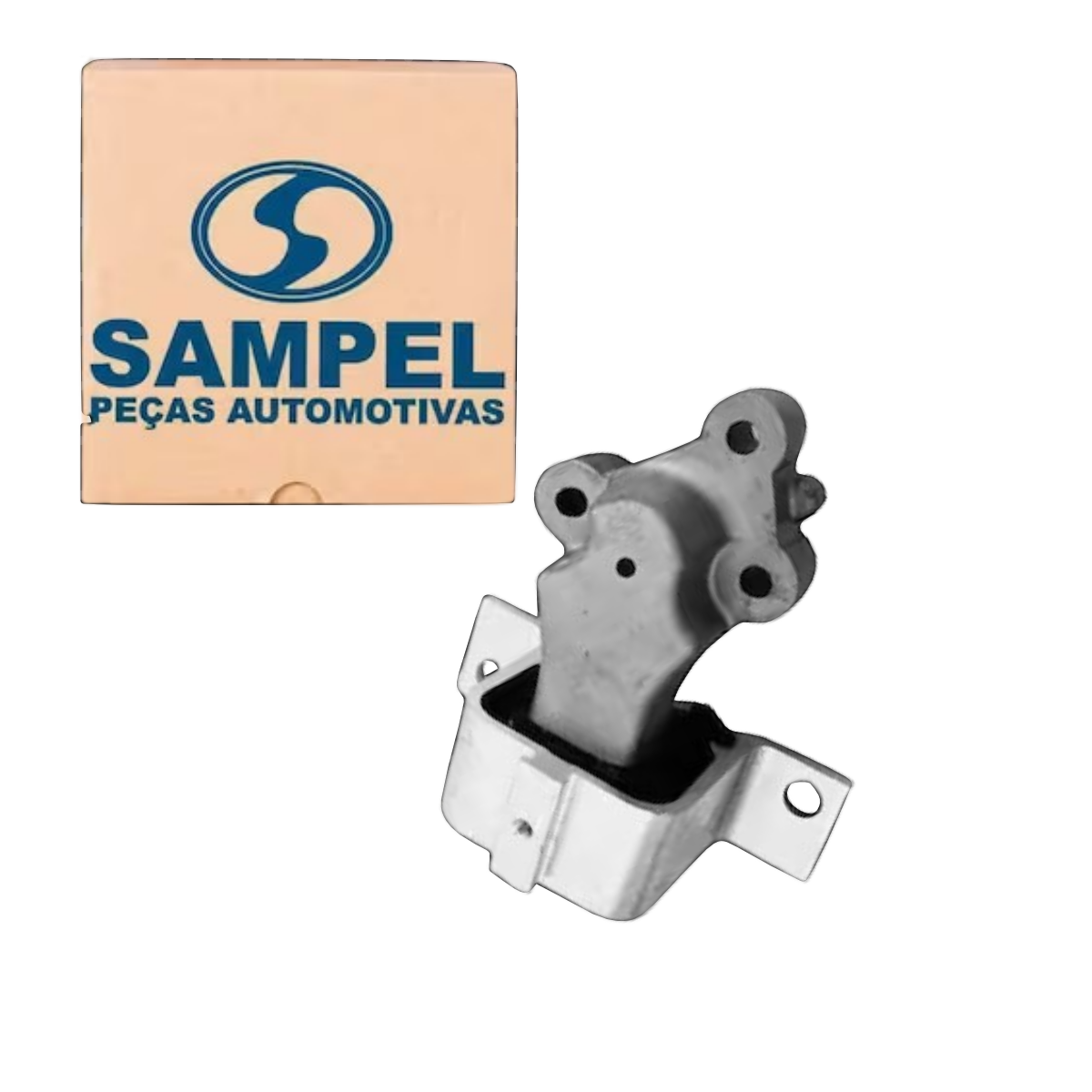 Coxim Motor Renault Logan 1.0 16v A Partir De 2007 Com Suporte Lado Direito Sampel 8150a