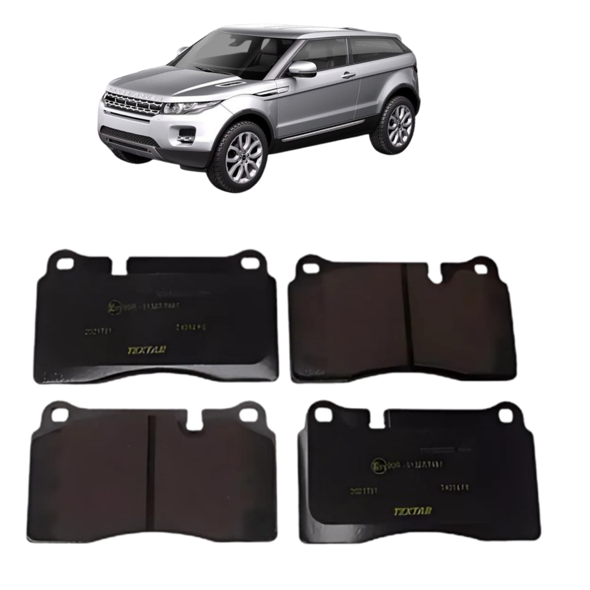 Pastilha Freio Land Rover Range Rover Iii 03/2002 Ate 08/2012 Dianteira Textar 2021701
