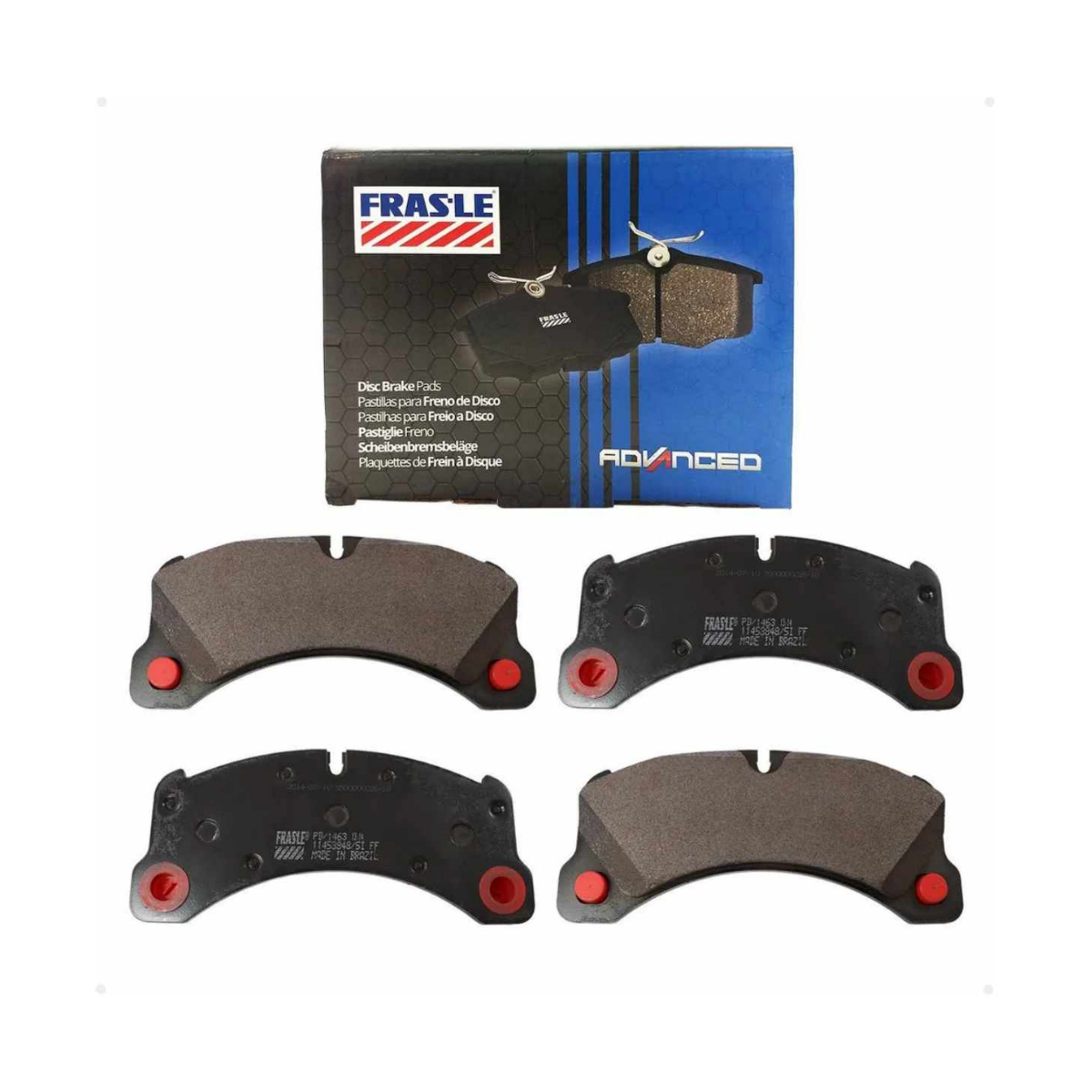 Pastilha Freio Porsche Cayenne 3.0 01/2019 Ate 01/2021 Dianteira Sistema Brembo Fras-le Pd/1463