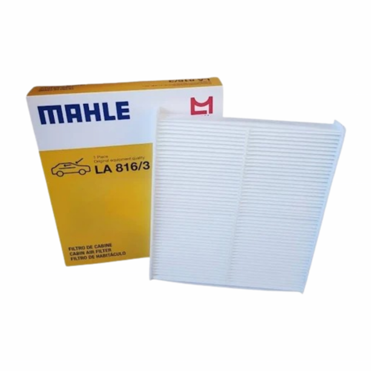Filtro Cabine Vw Virtus 1.0 12v Confortline 200 Tsi 2017 Ate 2020 (filtro Ar Condicionado) Metal Leve La816/3