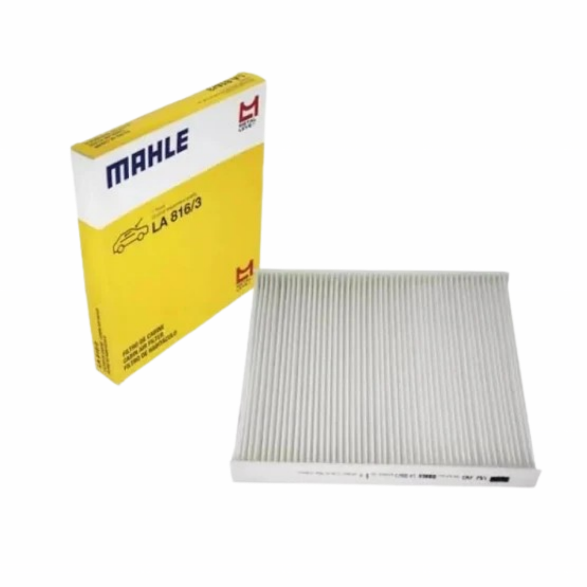 Filtro Cabine Vw Virtus 1.0 12v Confortline 200 Tsi 2017 Ate 2020 (filtro Ar Condicionado) Metal Leve La816/3