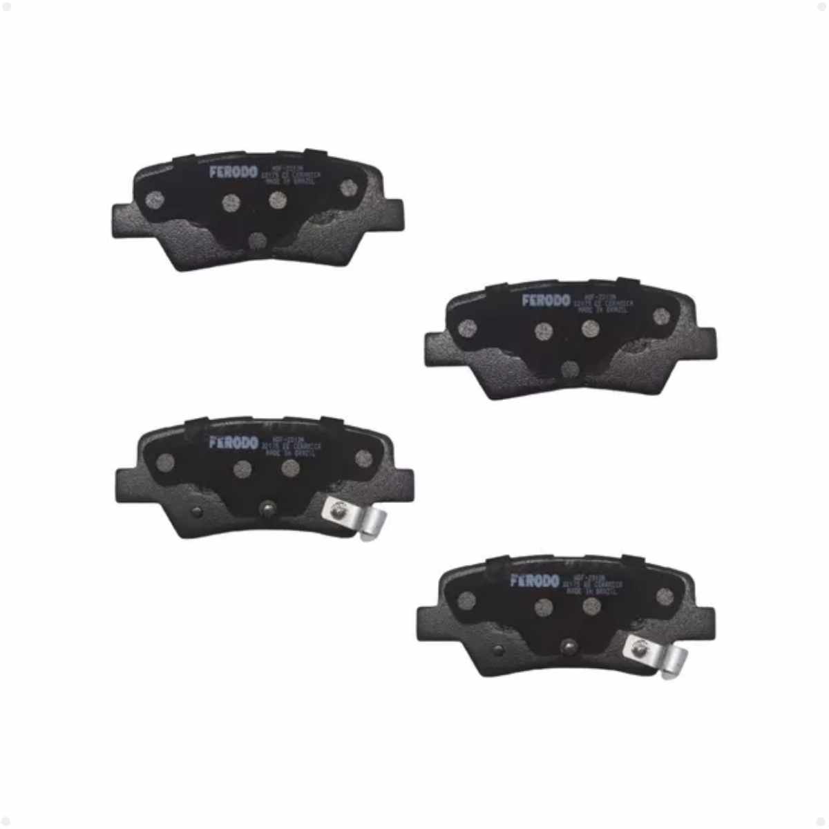 Pastilha Freio Hyundai Azera 3.0 24v V6 A Partir De 01/2012 Traseira Sistema Mando, Ceramica Ferodo Hqf-2313ac