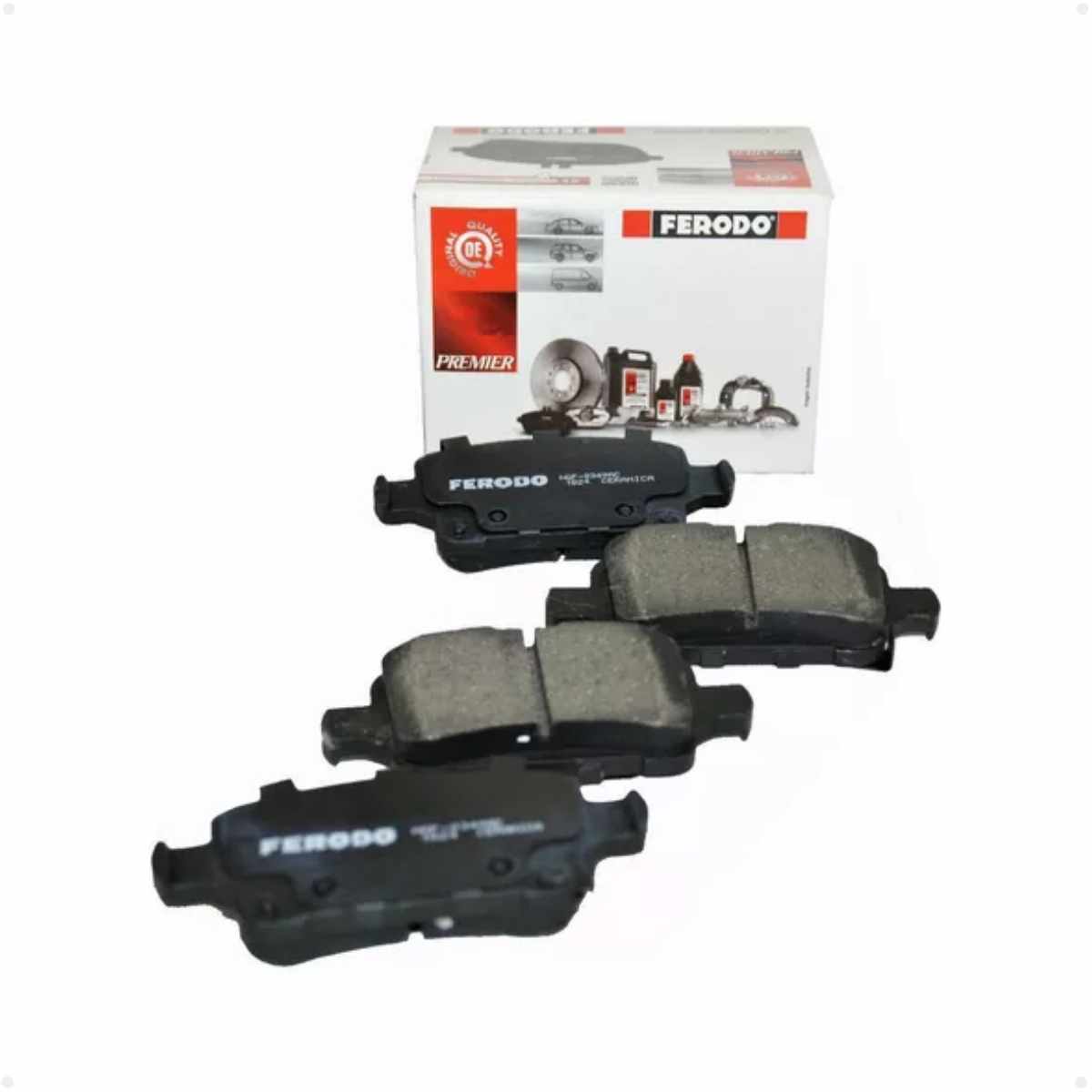 Pastilha Freio Gm Cruze 1.4 Lt A Partir De 01/2017 Traseira Sistema Teves, Ceramica Ferodo Hqf-2349ac