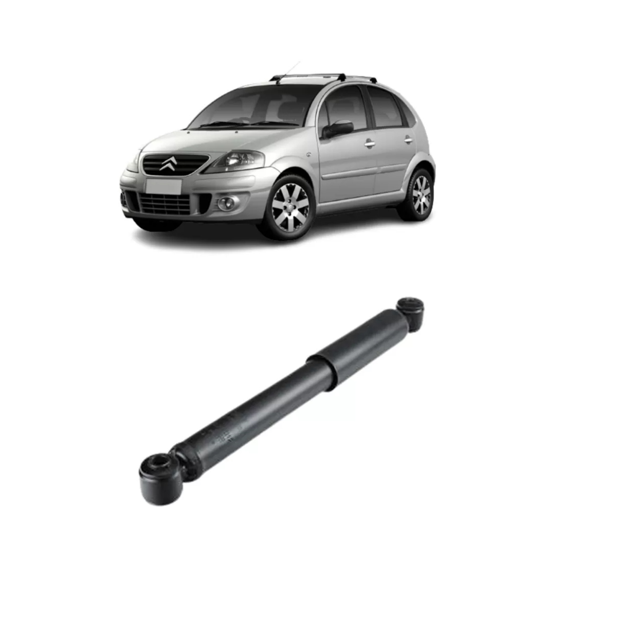 Amortecedor Citroen C3 Exceto Picasso 2001 Ate 2012 Traseira Monroe Sp822