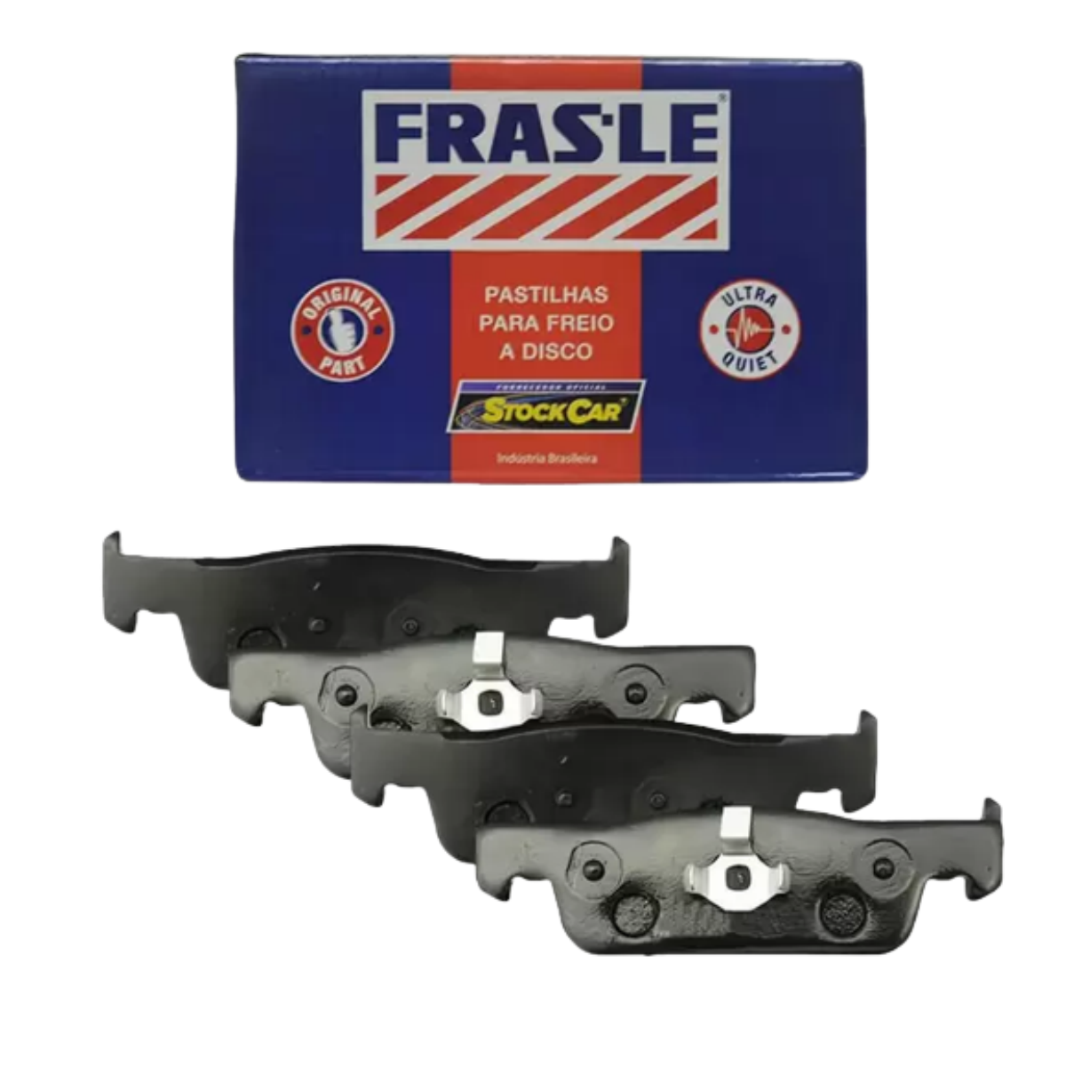 Pastilha Freio Renault Logan 1.0 16v Authentique 01/2007 Ate 01/2013 Dianteira Fras-le P-1483