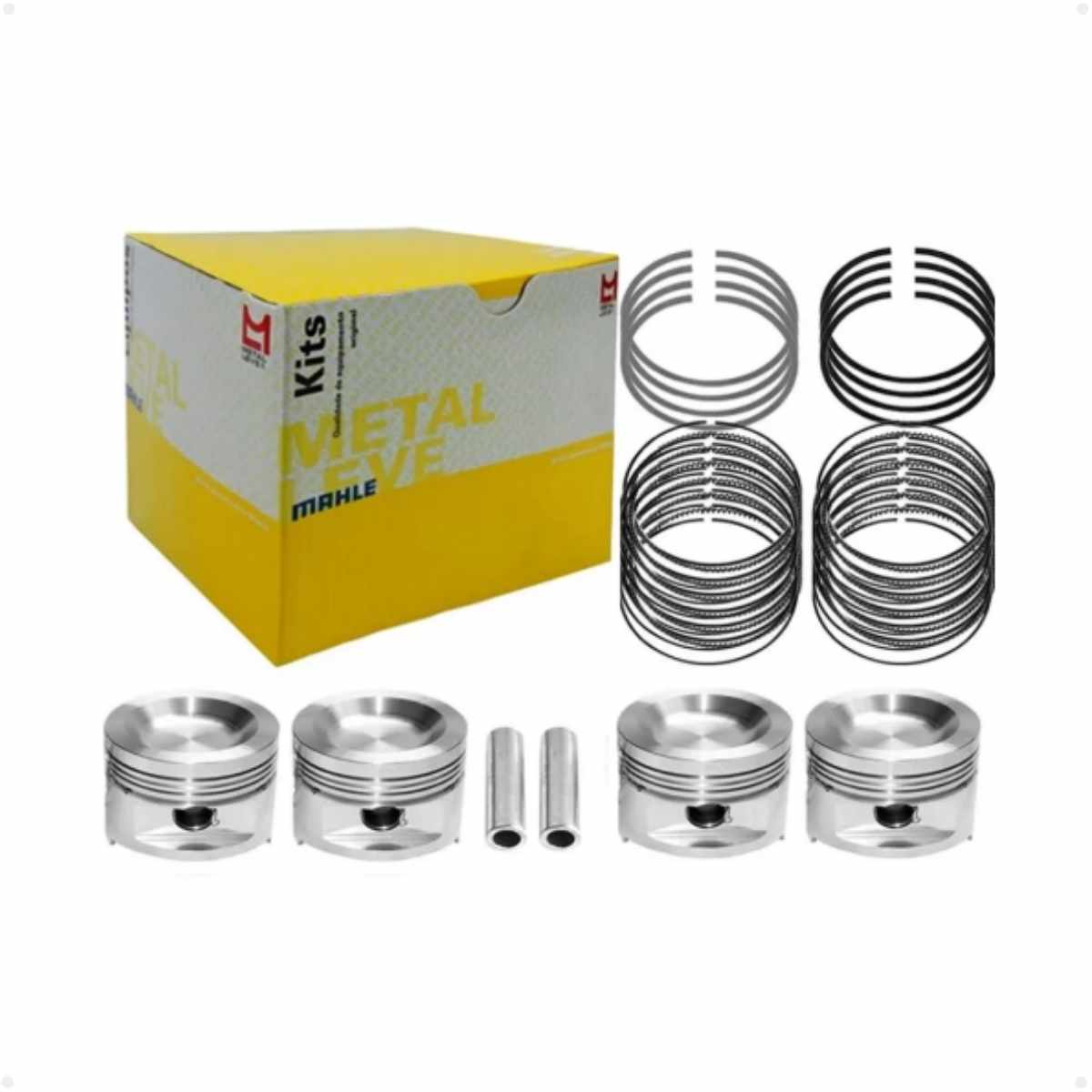Pistao Motor Vw Gol 1.8 8v Cl/gl Mi 01/1997 Ate 12/1999 Gasolina Metal Leve Sp&a2364 0,50