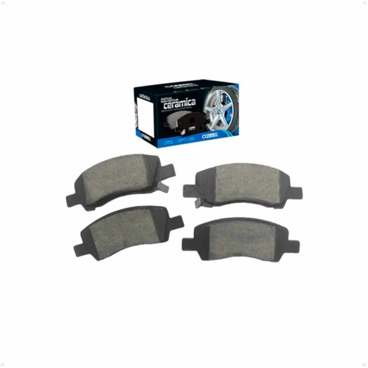 Pastilha Freio Hyundai Hb20 1.0 Evolution A Partir De 01/2020 Dianteira, Anti Ruido Cobreq N-2131c Ceramic