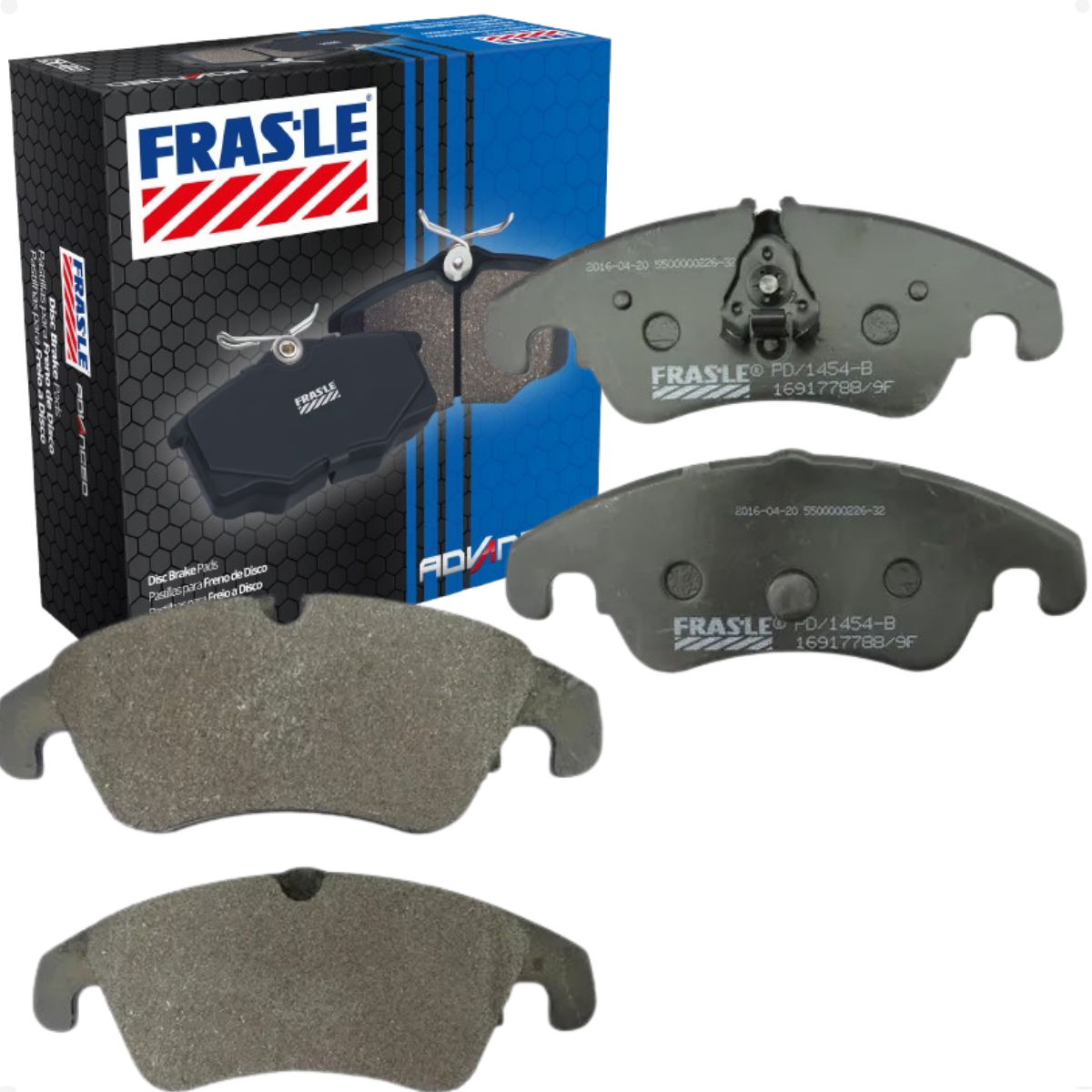 Pastilha Freio Audi A4 3.2 24v Fsi Quattro 2008 Ate 2012 Dianteira Com Sensor Fras-le Pd/1454-b