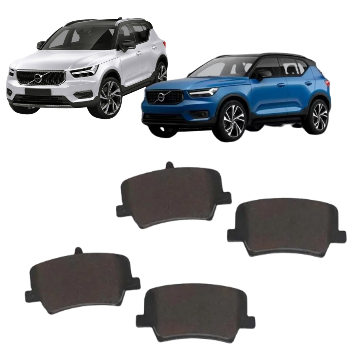 Pastilha Freio Volvo Xc40 T5 Awd A Partir De 10/2017 Traseira Textar 2051001-textar