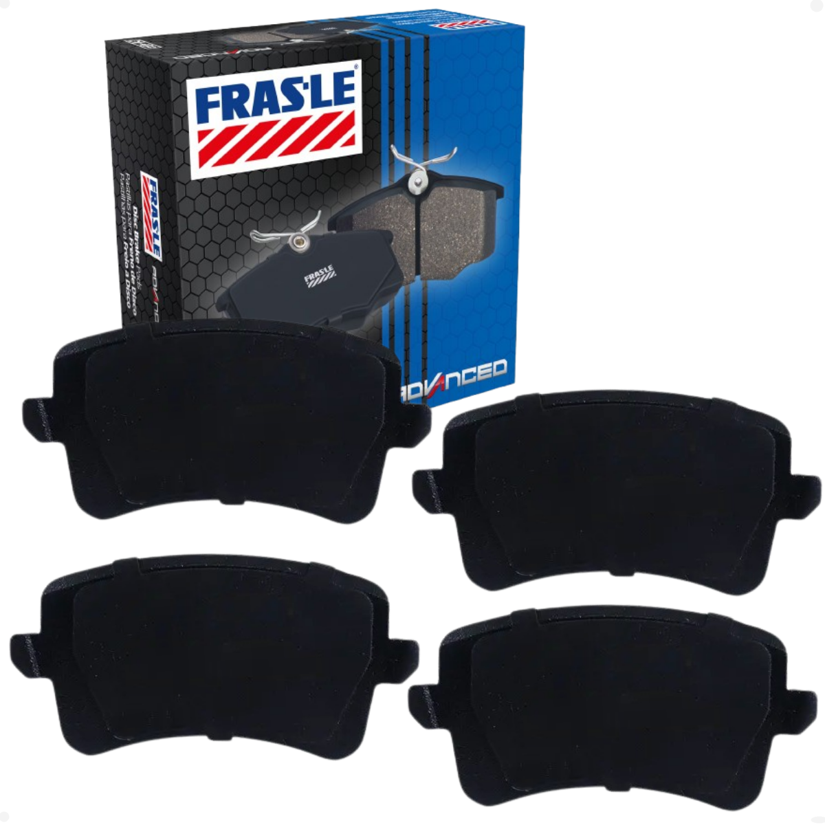 Pastilha Freio Audi A4 2.0 16v Tfsi 2008 Ate 2014 Eixo Traseiro Fras-le Pd/1686
