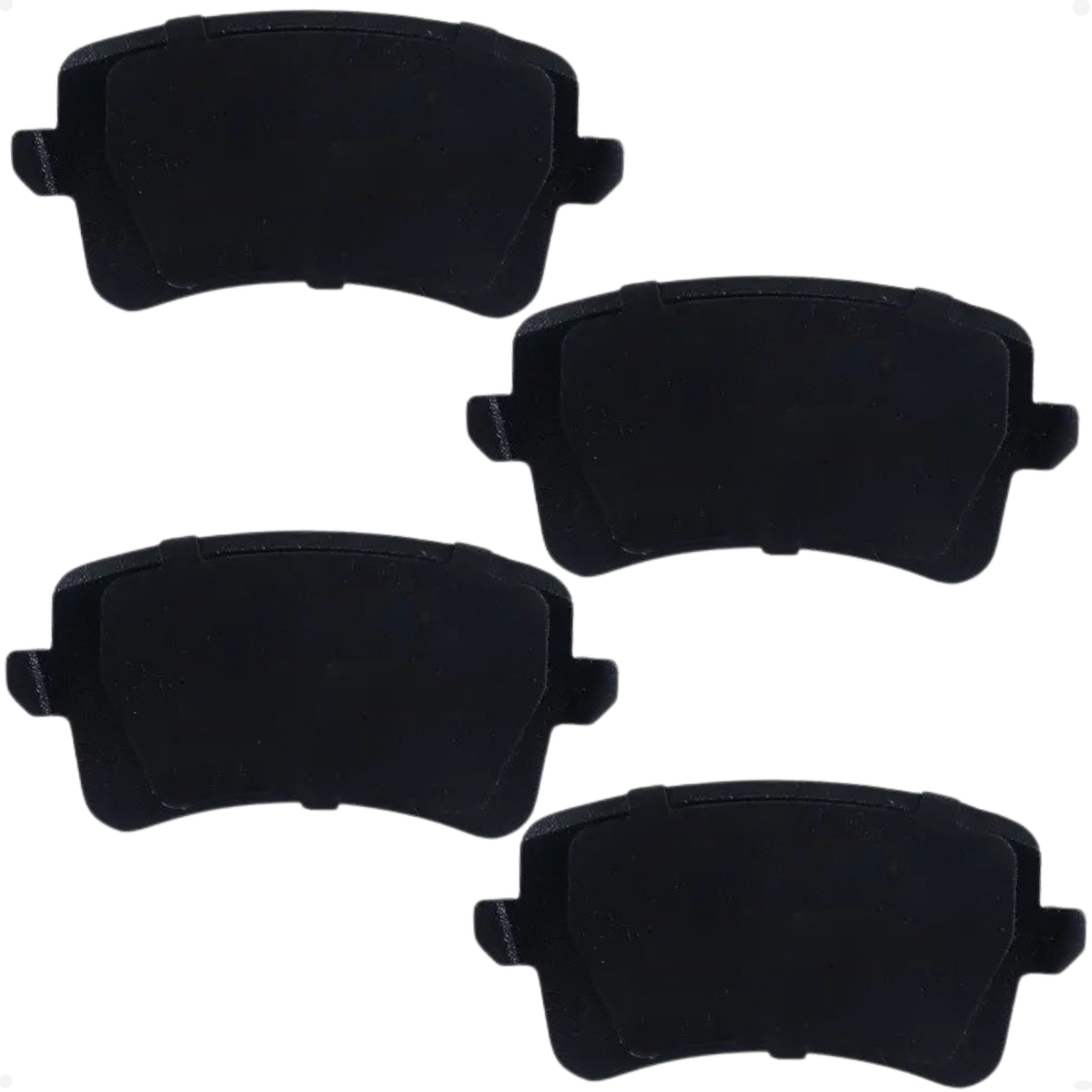 Pastilha Freio Audi A4 2.0 16v Tfsi 2008 Ate 2014 Eixo Traseiro Fras-le Pd/1686