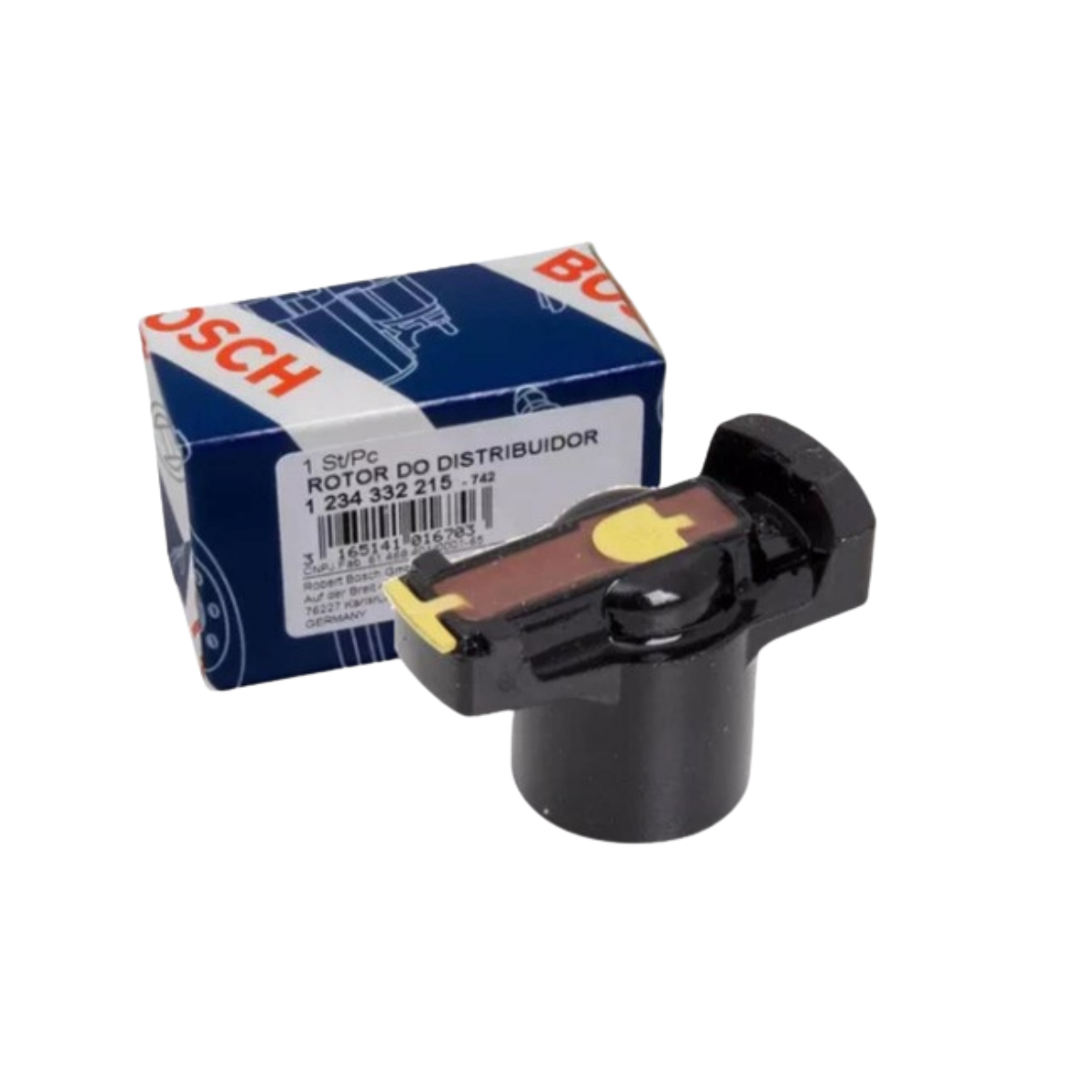 Rotor Distribuidor Vw Gol 1.0 Mi 1999 Ate 2005 Bosch 9231087677