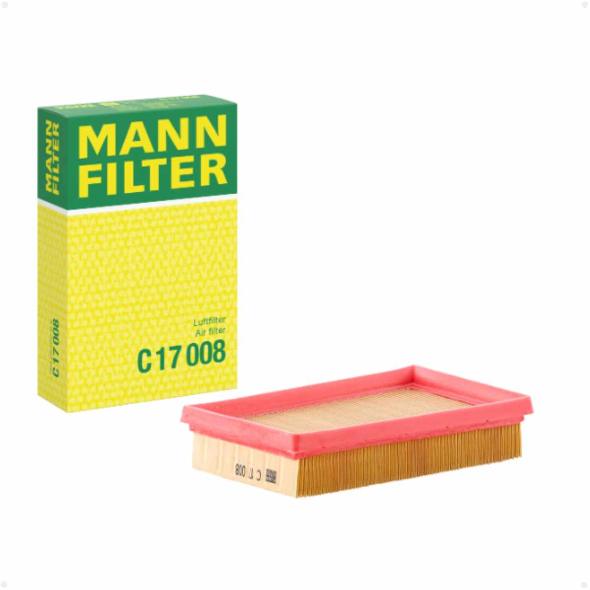 Filtro Ar Toyota Corolla 1.8 Hybrid A Partir De 01/2019 Flex Mann Filtros C 17 008