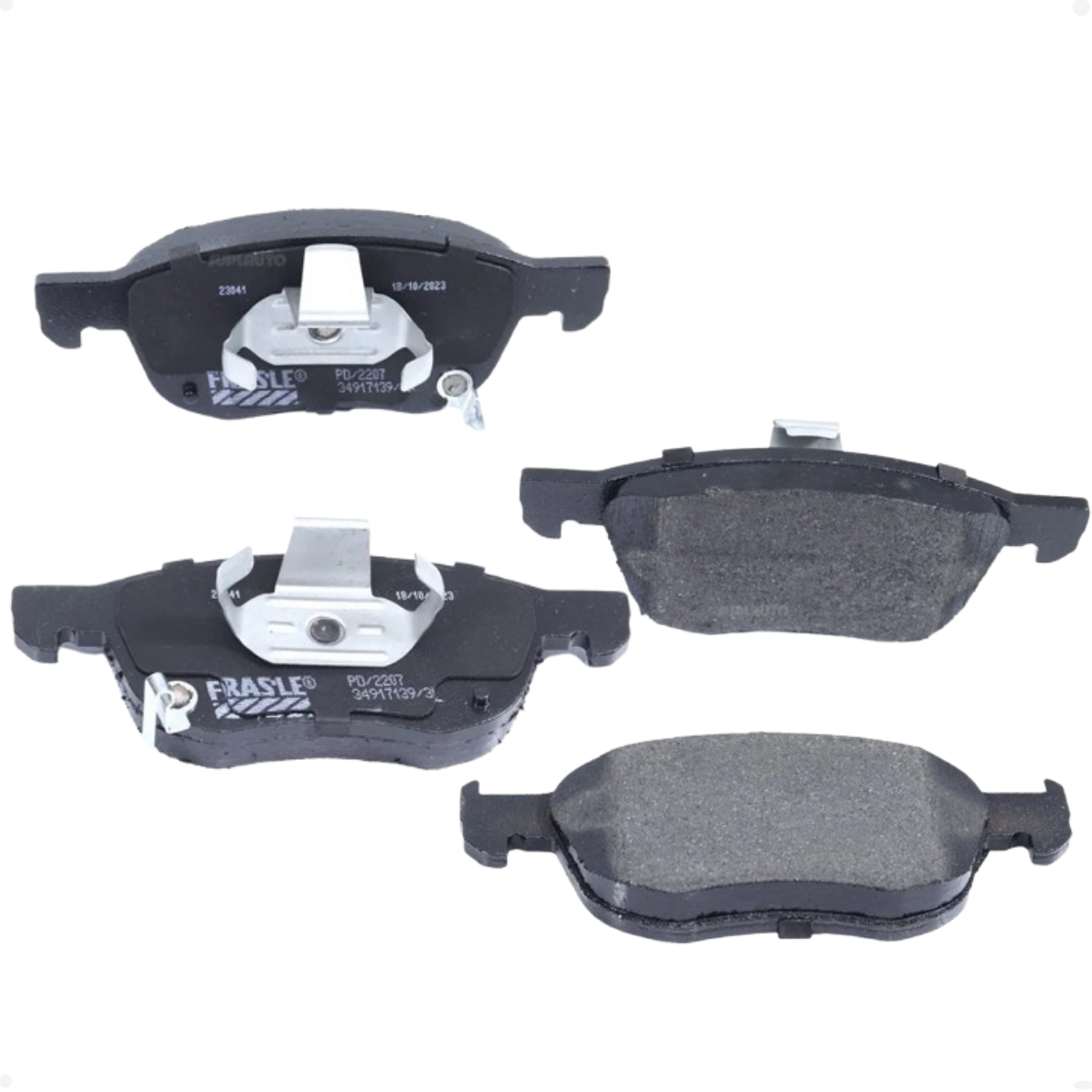 Pastilha Freio Honda Civic 2.0 16v Ex Flex One 01/2020 Ate 12/2021 Dianteira Sistema Ate Fras-le Pd-2207