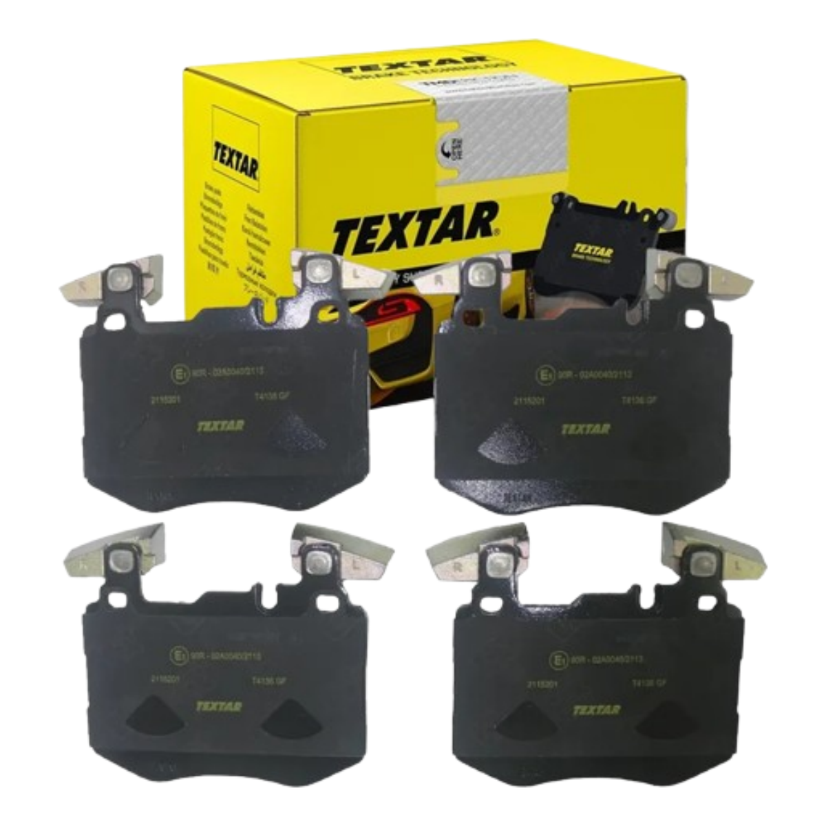 Pastilha Freio Mercedes-benz 250 4-matic 01/2015 Ate 12/2019 Dianteira Textar 2115201